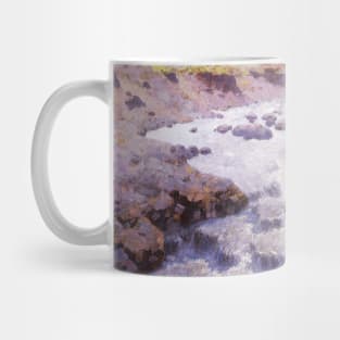 Panning Gold, Wyoming by William Robinson Leigh Mug